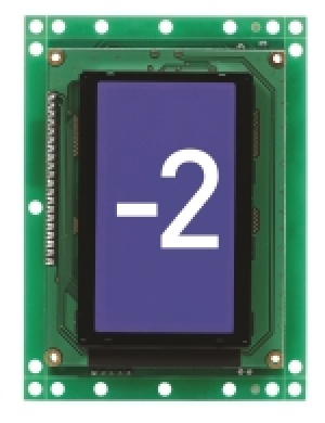 Модуль вызова и индикатора (ЖК-дисплей 128X64 - 70X40 мм с подключением Canbus) LC